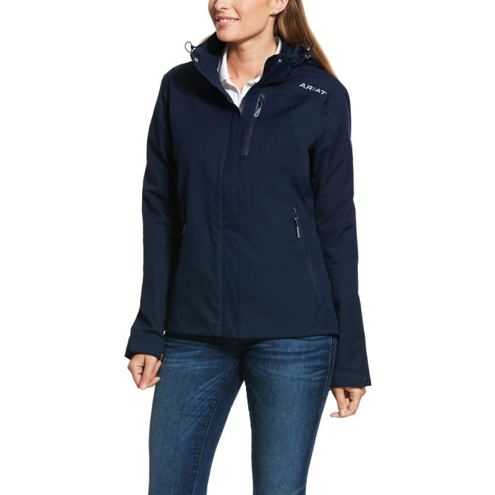 Ariat Womens Coastal Waterproof Jacket - Navy