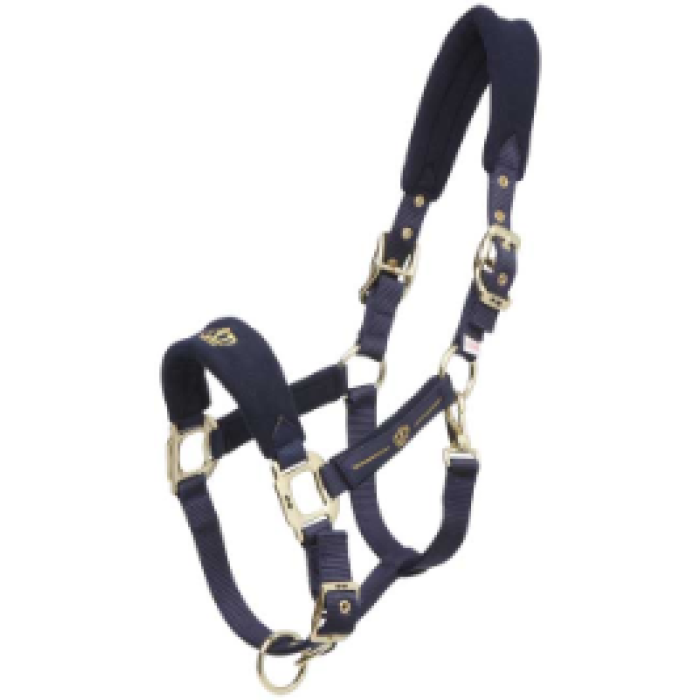 Gold Crown Fleece Halter - Full