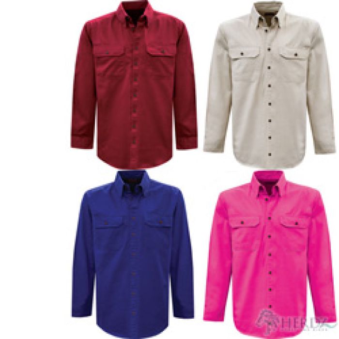 Thomas Cook Unisexed Light Drill Long Sleeve Shirt