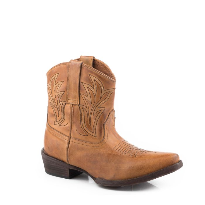 Roper Womens Dusty Boot - Burnished Tan -  Sz 6, 7 & 7.5 Only