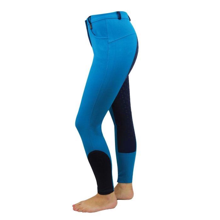 Thomas Cook Equestrian Womens Karen Breech/Jodhpur Hybrid - Turquoise