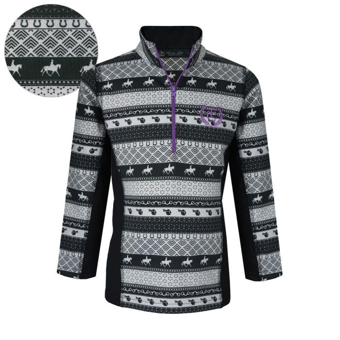Thomas Cook Equestrian Girls Cavalier L/S Top