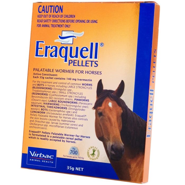 Eraquell wormer pellets