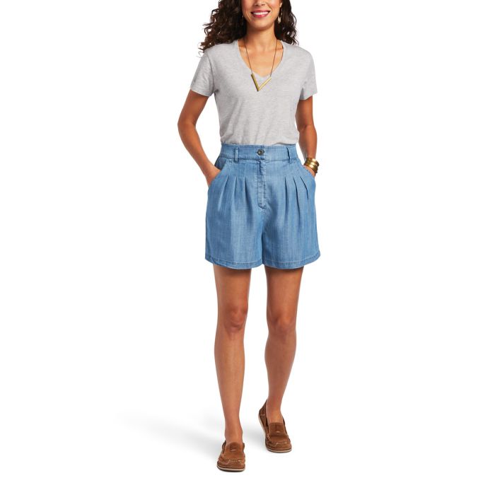 Ariat Ladies Blue Note Short - Denim