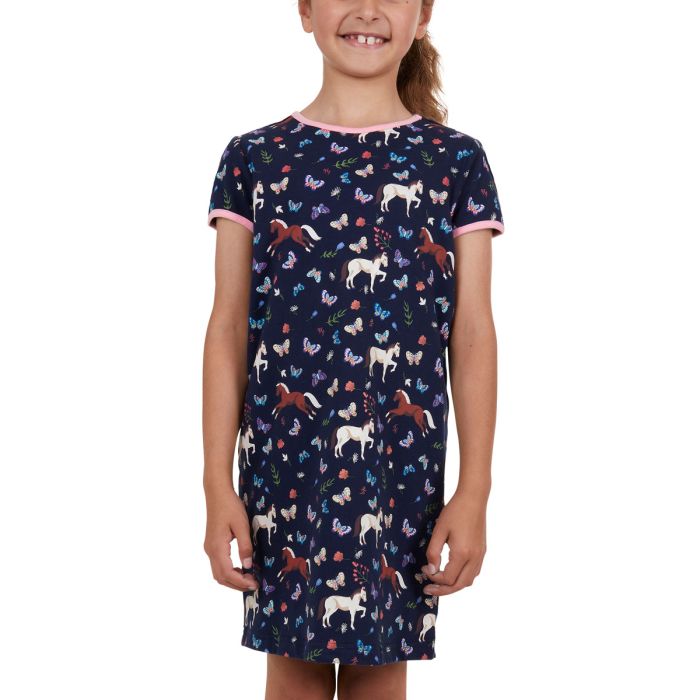 Thomas Cook Girl's Butterfly Glow In The Dark Nightie