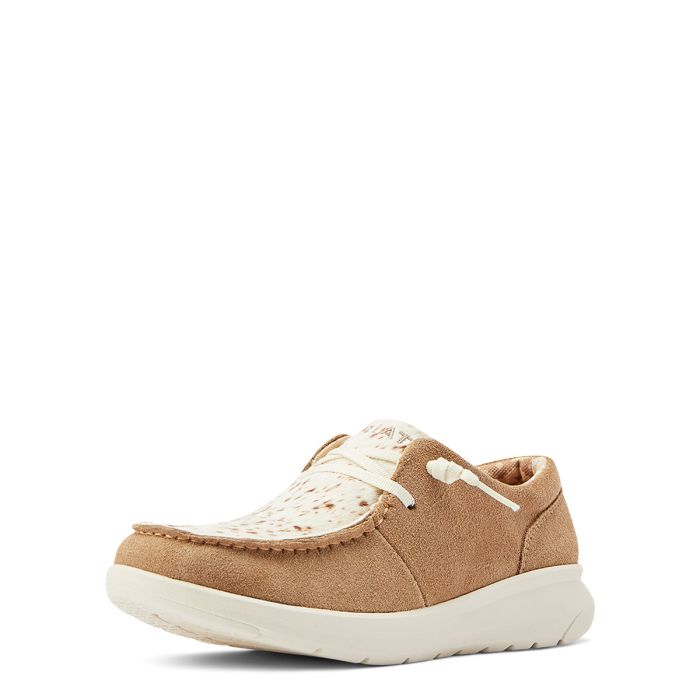 Ariat Women-s Hilo - Walnut/Spotted Hair-on