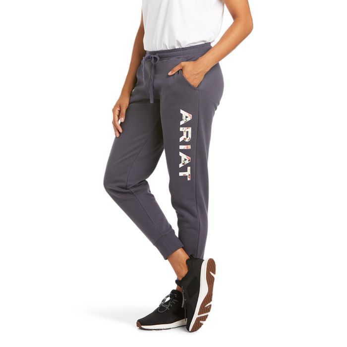 ARIAT WMS Jogger Sweatpant - Periscope - Sz S Only