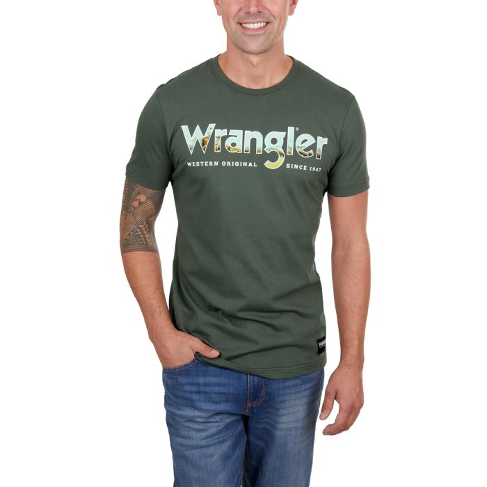 Wrangler Mens Lucas Tee -  Sz S & L Only