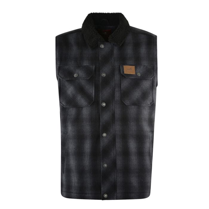 Dux Back Unisex Mallard Vest - Charcoal