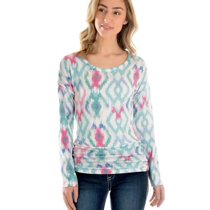 Wrangler Women's Maria Long Sleeve Top