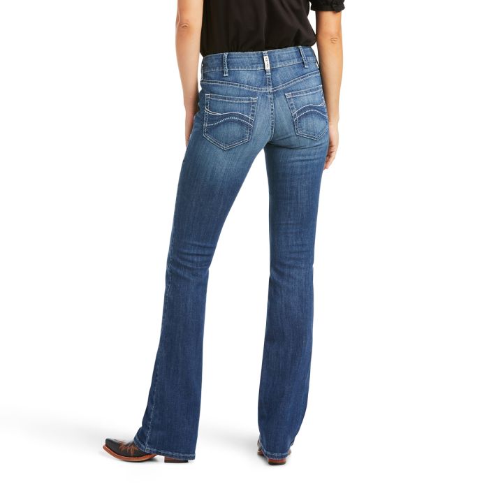 Ariat Women's R.E.A.L. Riding Jeans - Mid Rise - Boot Cut - Arrow Fit - Marley