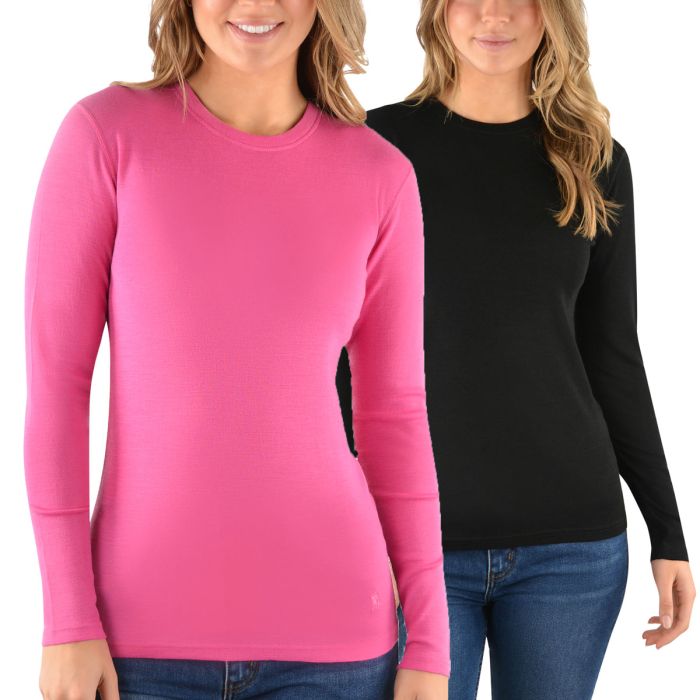 Thomas Cook WMNS Merino Blend Crew Neck Rib Knit