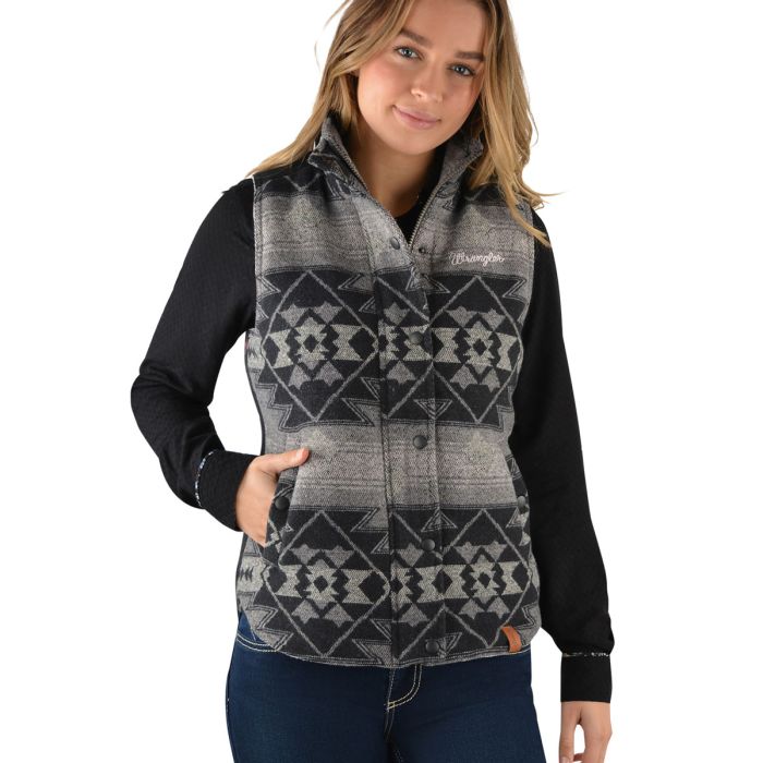 Wrangler Womens Millie Vest - Sz XS, S, XXL & 3XL Only