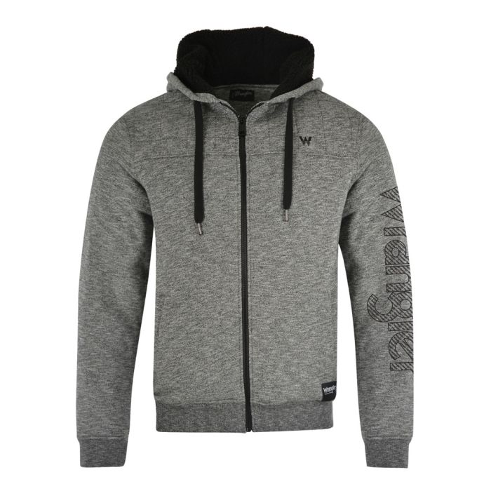 Wrangler Mens Dawson Zip thru Hoodie - Sz S & XL Only