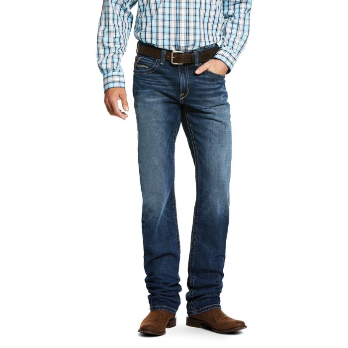 ARIAT Mens M1 Jeans - Flintridge Straight Leg - Travis