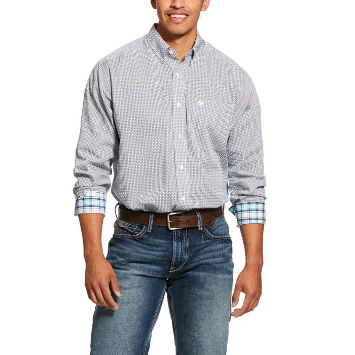 Ariat Men's Wrinkle Free Memphis Classic Fit Long Sleeve Shirt