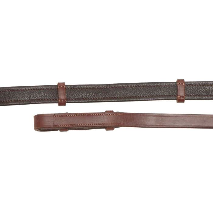 Oregon Padded Reins - Oak - Full Size
