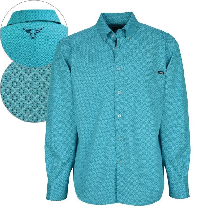 Pure Western Vance Long Sleeve Shirt