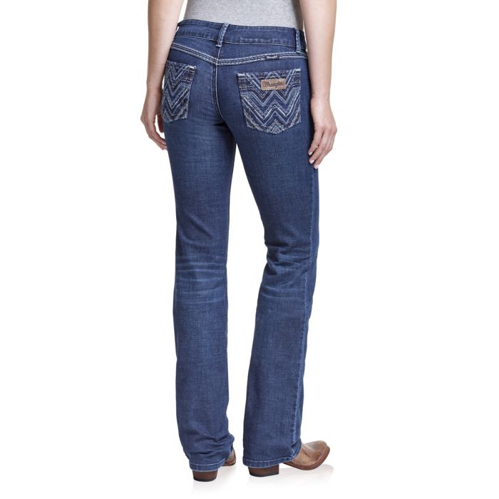 Wrangler Womens Low Rise Boot Cut Jean - Pacos