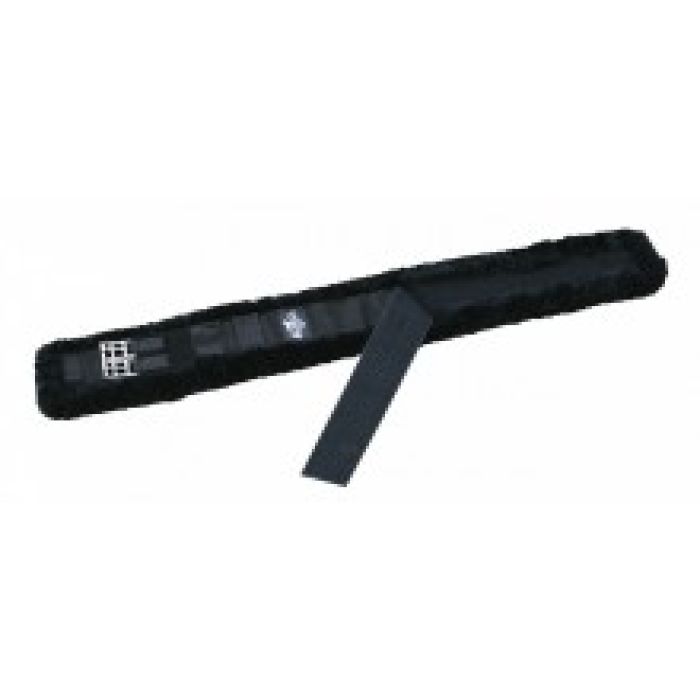 Pro Choice Dressage Girth w/Removable Fleece - Black 