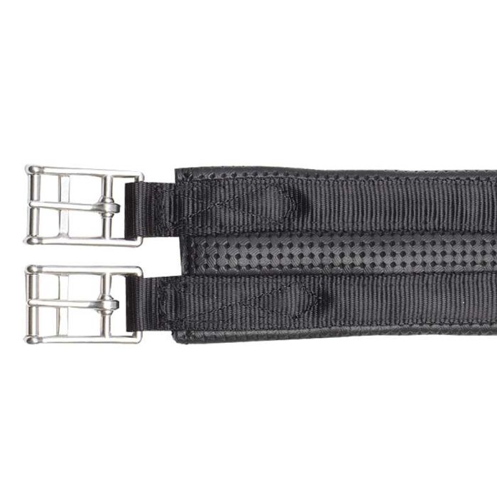 Girth - PVC Plain 2 Buckle - Black