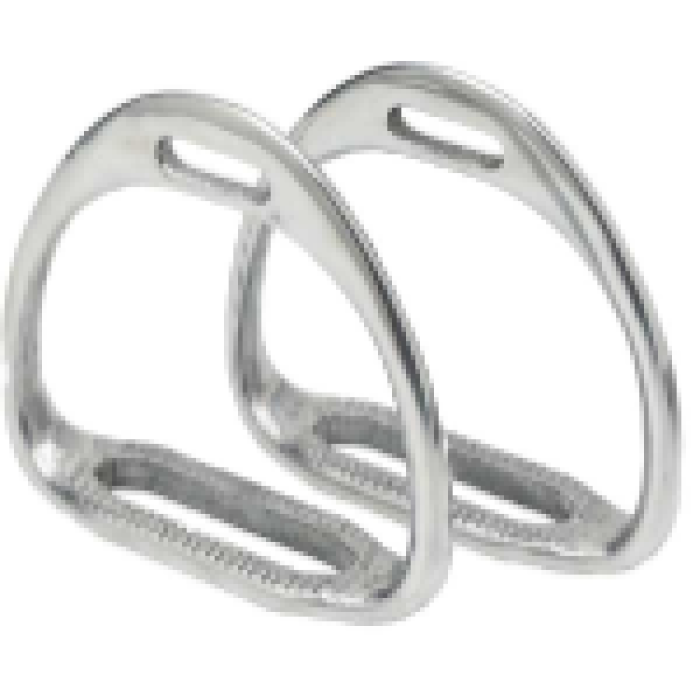 Race/Exercise Stirrups Aluminium 12cm
