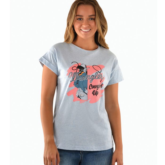 Wrangler Womens Ricky Tee - Sz 8, 10, 12 & 14 Only