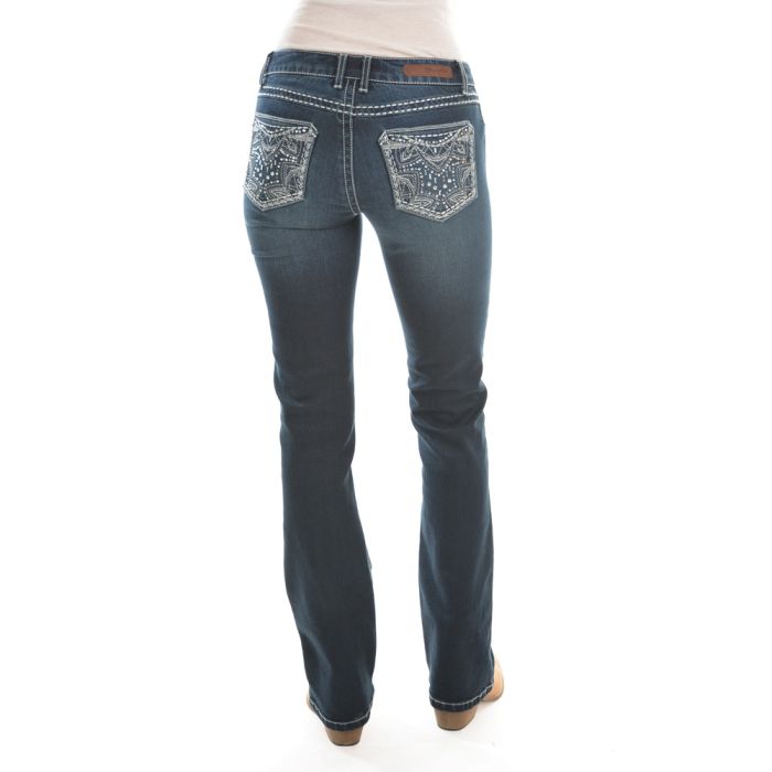 ROCK 47 by Wrangler Boot Cut Jeans - Midnight