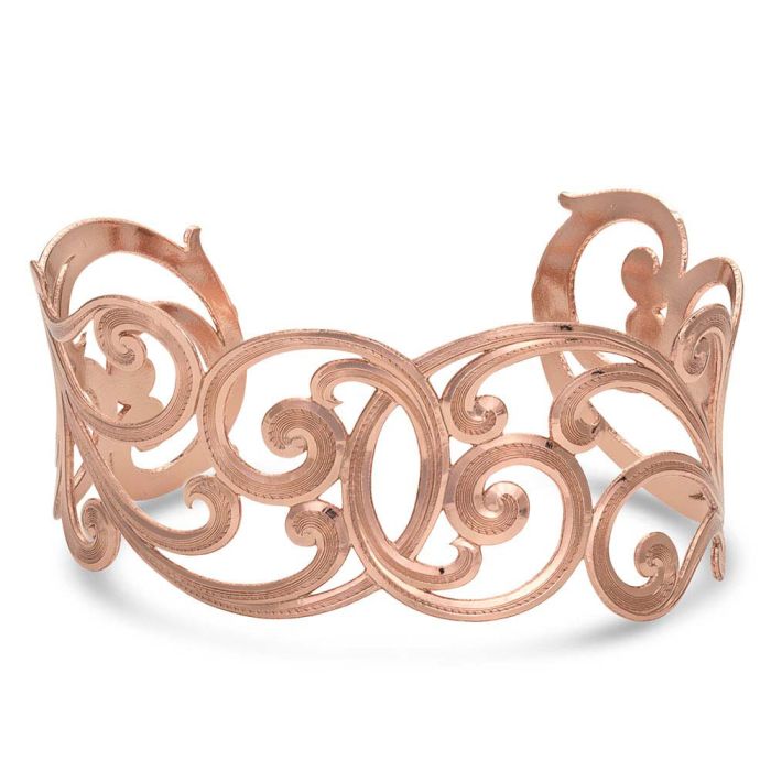Montana - No Boundaries Rose Filigree Scroll Bracelet