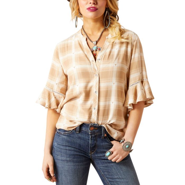 Ariat Ladies Sevilla Top - Sevilla Plaid