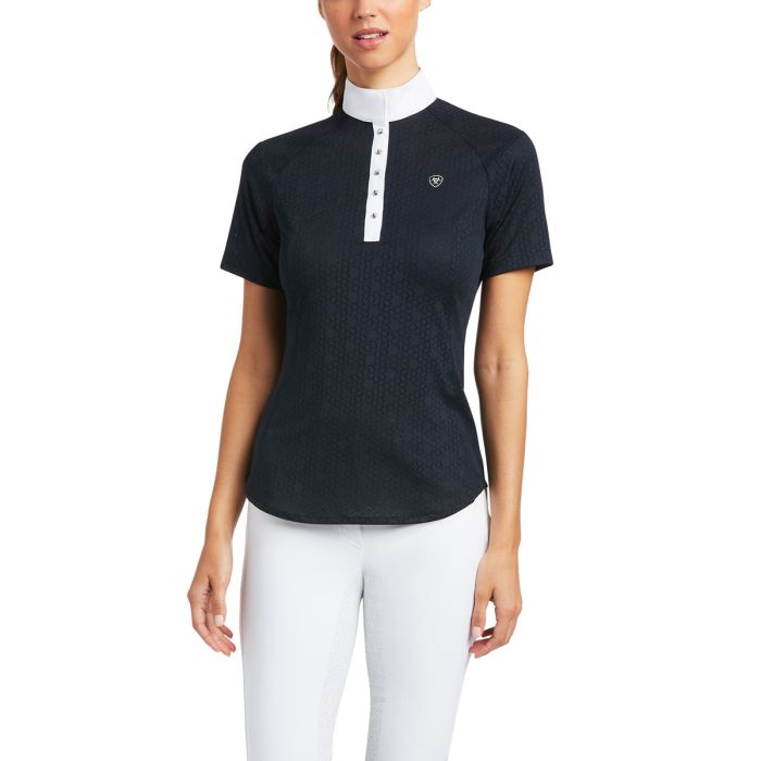 Ariat Ladies Showstopper 3.0 Show Shirt - Navy