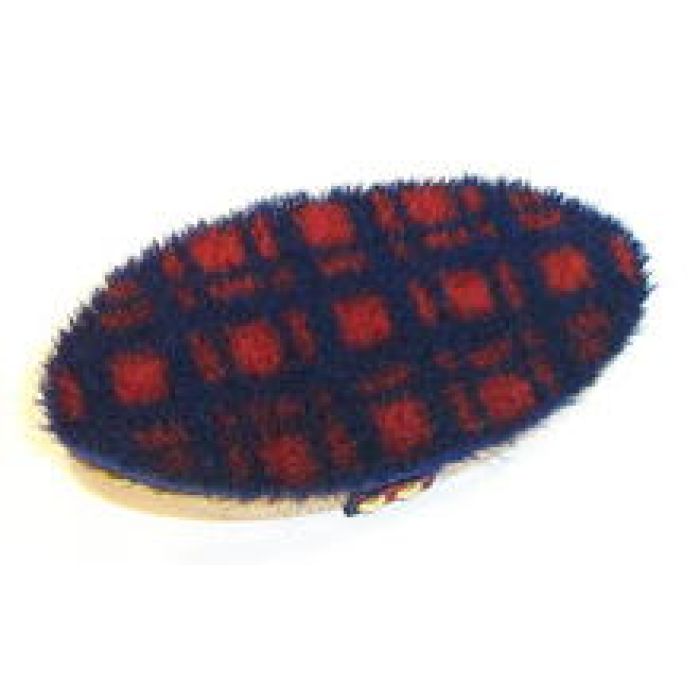 Salmon Pure Hair Body Brush Plaid 173mm