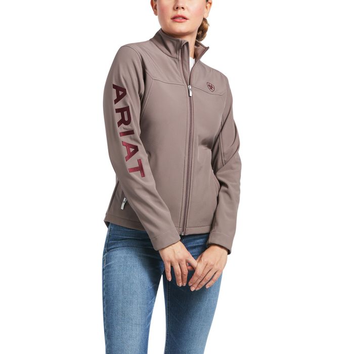 Ariat Womens New Team Softshell Jacket -  Iron