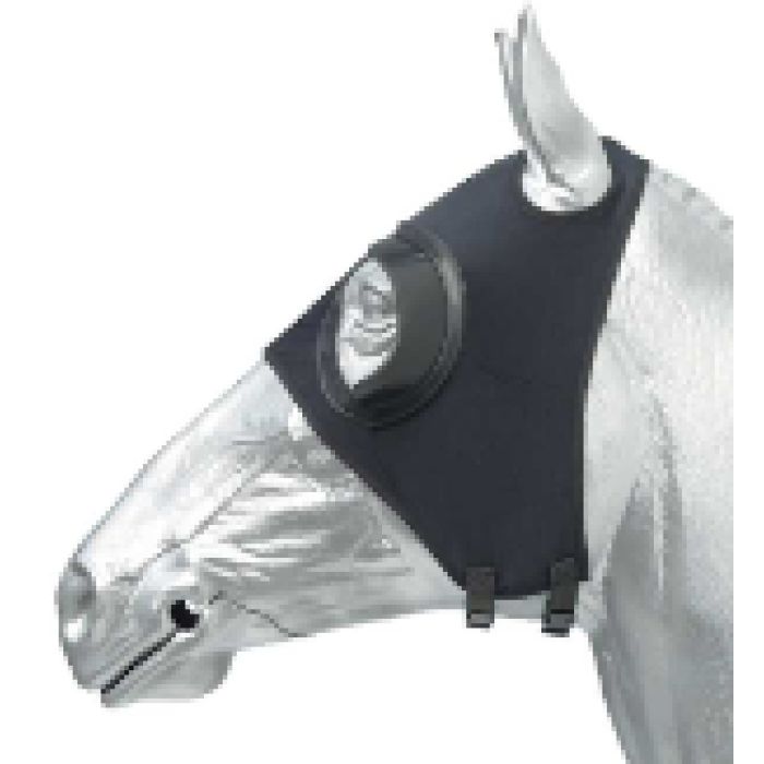 Stretch Race Hood - Half Cup Black