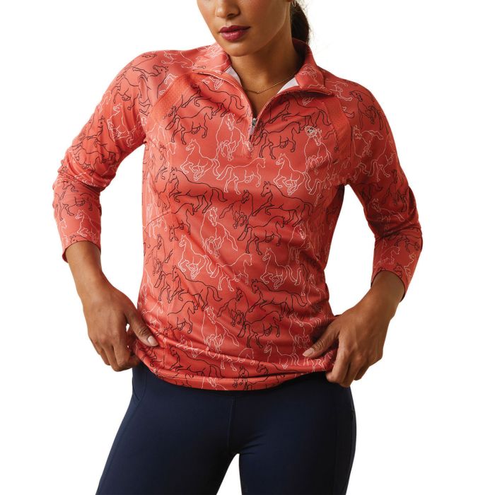 Ariat Ladies Sunstopper  2.0 - Burnt Sienna Print