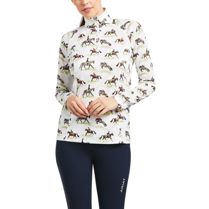 Ariat Ladies Sunstopper  2.0 - Good Show Print - Sz XL Only