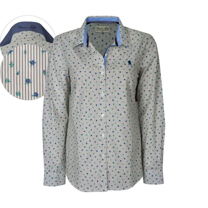 Thomas Cook Alexandria L/S Printed Shirt