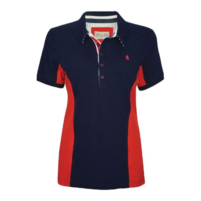 Thomas Cook Womens Bev Panel Short Sleeve Polo