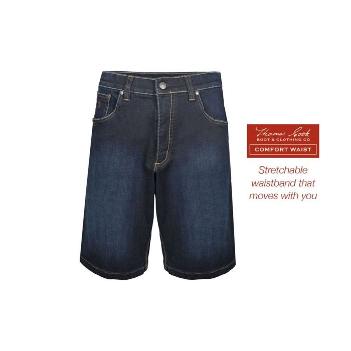 Thomas Cook Comfort Waist Denim Short
