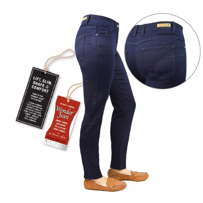 Thomas Cook Womens Suzie Slimmer Leg Wonder Jean
