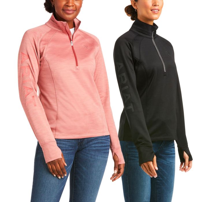 Ariat Womens Tek Team 1/2 Zip Sweatshirt 
