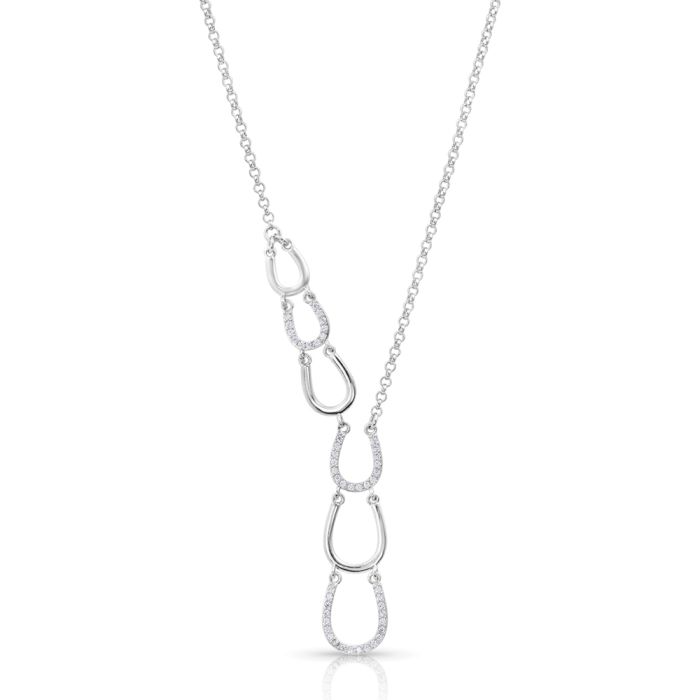Montana Triple Horse Shoe Necklace