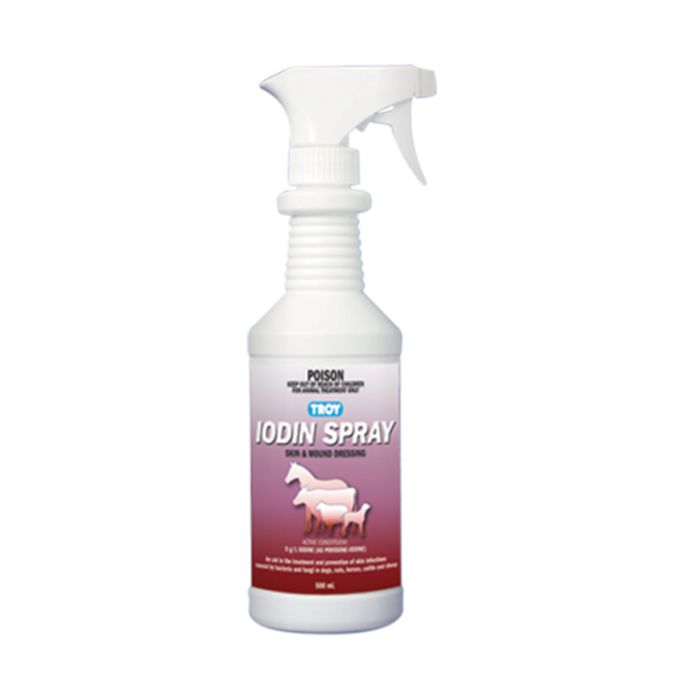 Troy Iodine Spray 500mL