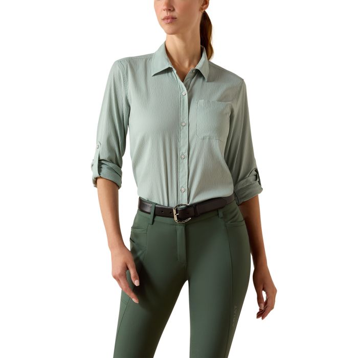 Ariat Ladies Venttek Fresh Shirt - Blue Surf