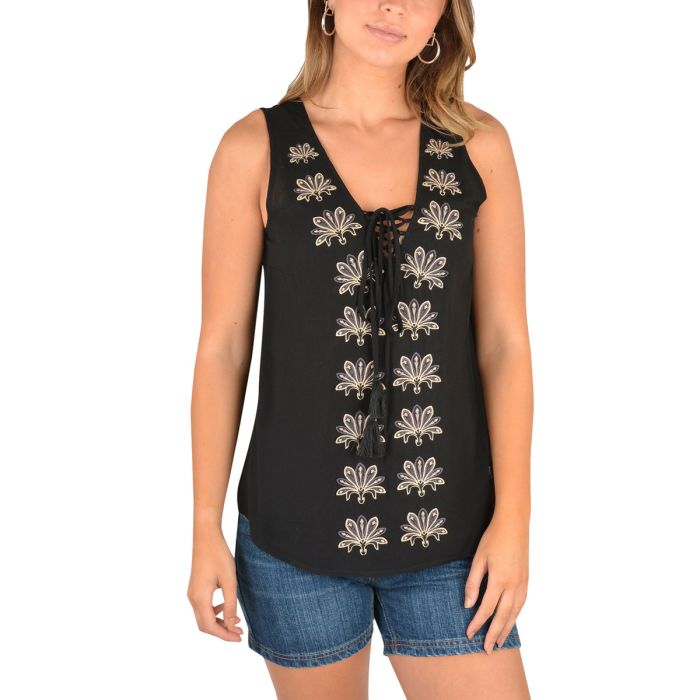 Wrangler Womens Rosalie Woven Tank - Sz 10, 14 & 16 Only