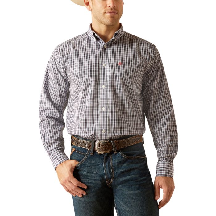 Ariat Men's Wrinkle Free Walker Shirt - Skyway