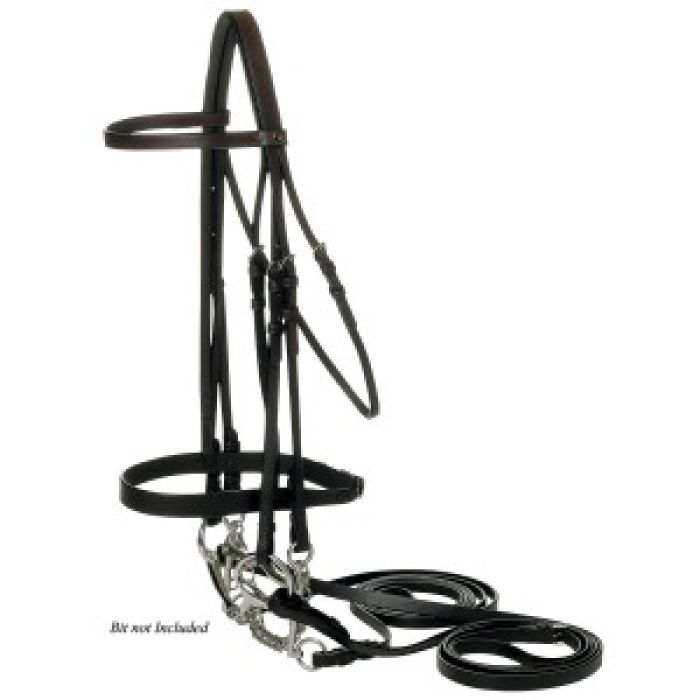 Jeremy & Lord Weymouth Bridle- Black - FULL