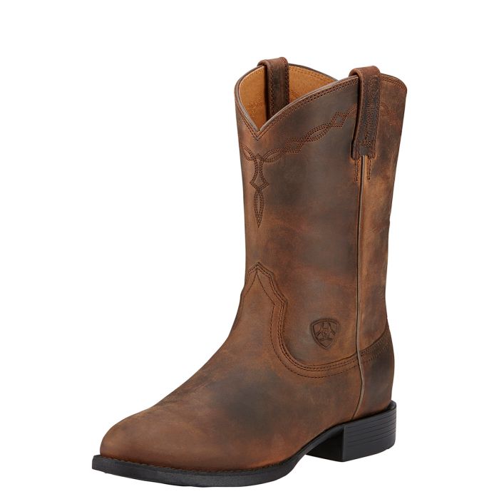 Ariat Womens Heritage Roper - Distressed Brown