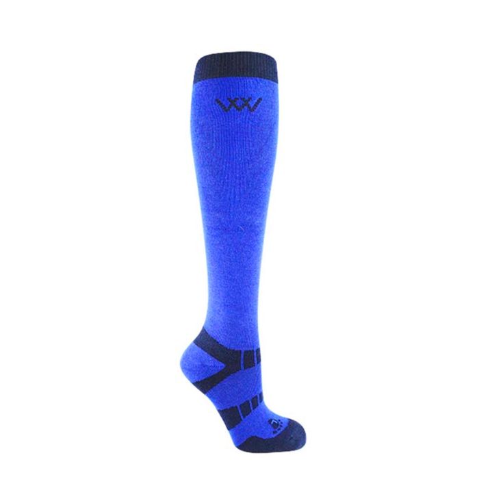 Woof Wear Long Bamboo Waffle Riding Sock
