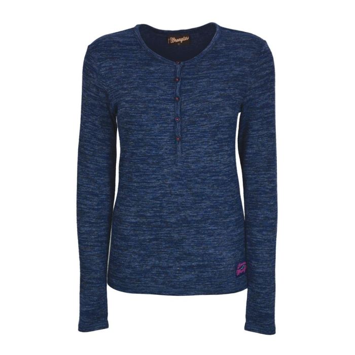 Wrangler Womens Celine Long Sleeve Top